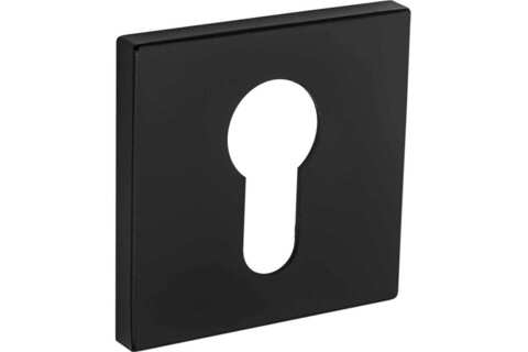 Накладка квадрат на цилиндр Ренц INET 03 slim B, цвет черный (гарантия - 12 месяцев)