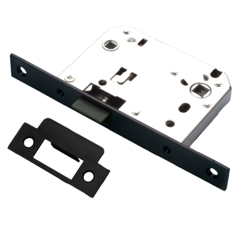 Замок сантехнический Пуэрто B2B LB 2070 plastic Black, цвет черный