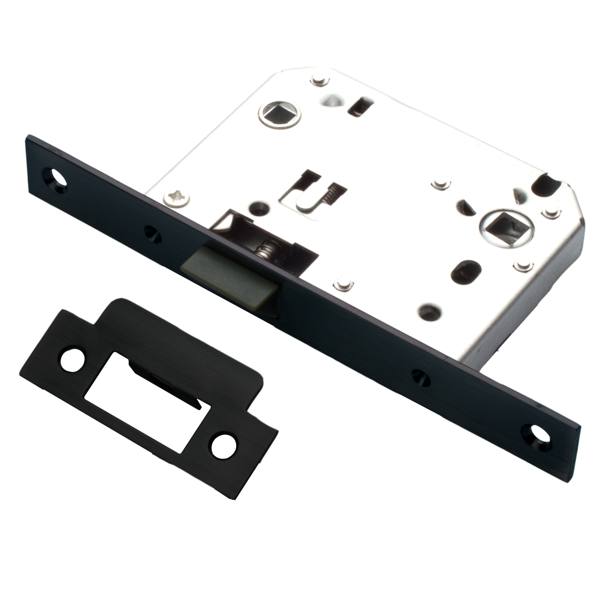 Замок сантехнический Пуэрто B2B LB 2070 plastic Black, цвет черный