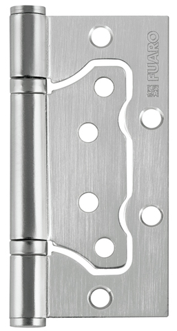 Петля универсальная без врезки Фуаро IN4500W-BL SC (500-2BB/BL 100x2,5) блистер, цвет хром матовый (гарантия - 2 года)