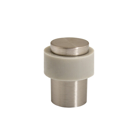 Ограничитель дверной напольный Фуаро STOPPER/14 (DS-14) SN-3, цвет никель матовый (гарантия - 6 месяцев)