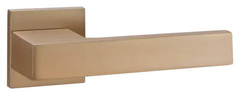 Ручка квадрат Тикс Акация 233-03 slim SSG, цвет золото матовое сатинированное (гарантия - 6 месяцев)