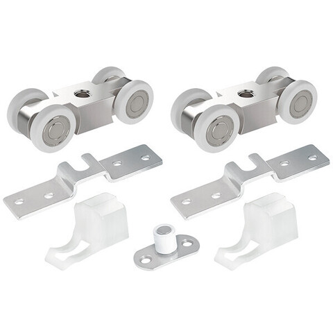 Комплект роликов для раздвижных дверей Пунто SLD.SoftLine.SET.rollers/45-4 (Soft LINE 45/4) (гарантия - 6 месяцев)