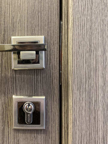 Дверь межкомнатная Альберо (Фрегат) Мегаполис Прага, цвет серый кедр, экошпон, стекло мателюкс #3