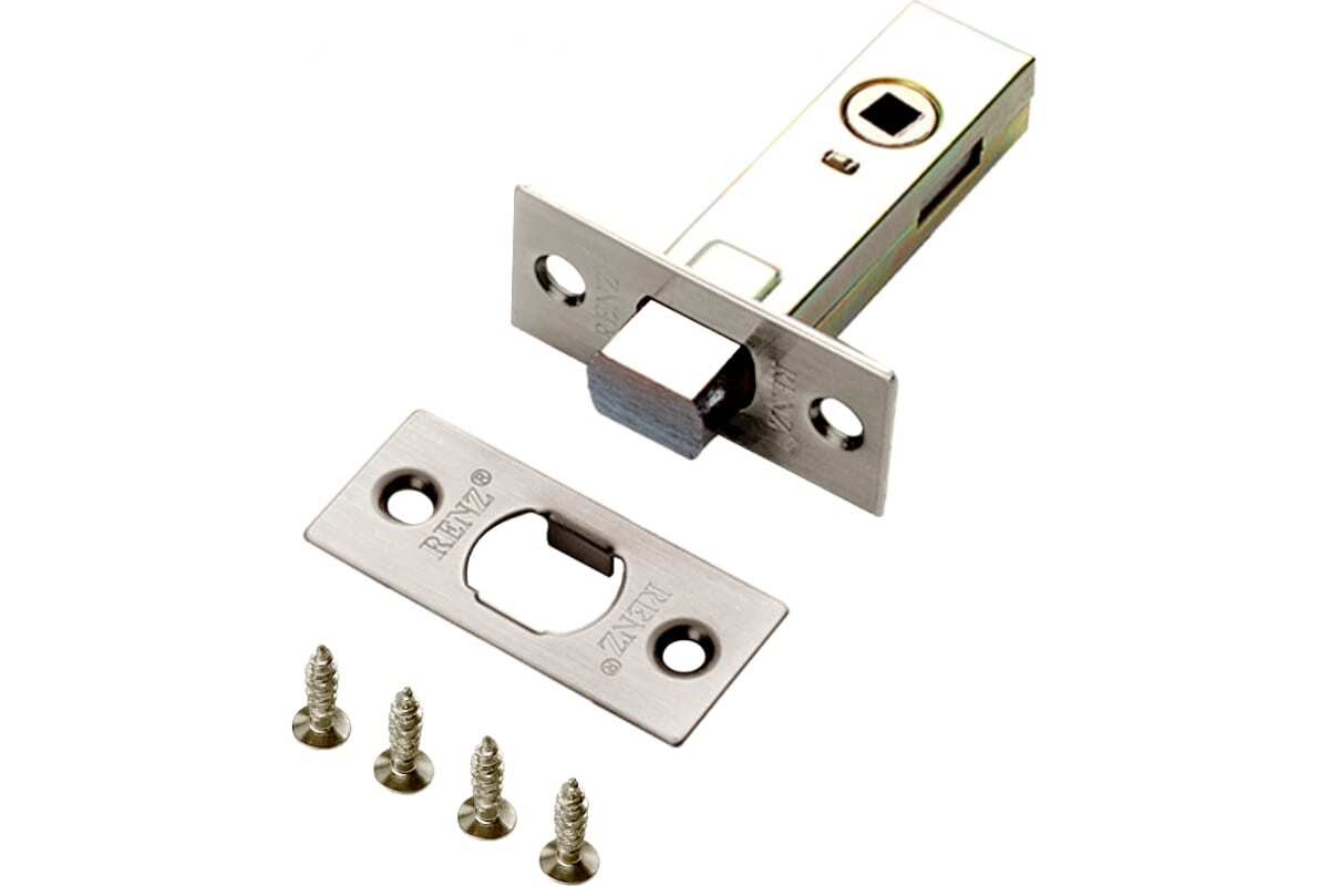 Задвижка Ренц INL-BK 45 SN, цвет никель матовый (гарантия - 12 месяцев)