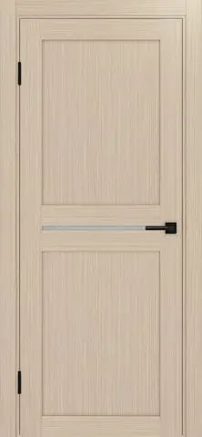 Дверь межкомнатная ХЬЮГОДОРС Дуглас 20х1210, цвет благородный дуб, экошпон, стекло матовое (гарантия - 5 лет)