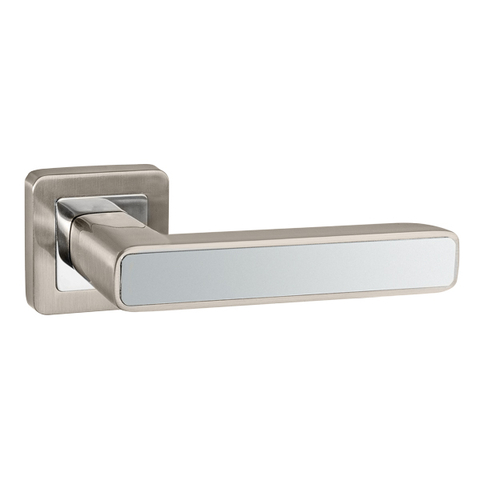 Ручка квадрат Пунто K.QR52.MARS (MARS QR) SN/CP-3, цвет никель матовый/хром (гарантия - 12 месяцев)
