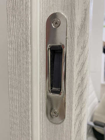 Дверь межкомнатная Альберо (Фрегат) Мегаполис Прага, цвет нордик дуб, экошпон, стекло мателюкс #5