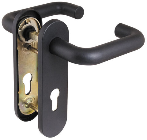 Ручка овал Фуаро FP.DH172.0433 NE (DH-0433 NE) (9x140) BL-24, цвет черный (гарантия - 12 месяцев)