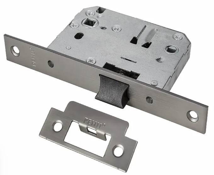 Замок сантехнический Ренц INLB 2070 MBN, цвет никель черный матовый(графит) (гарантия - 12 месяцев)