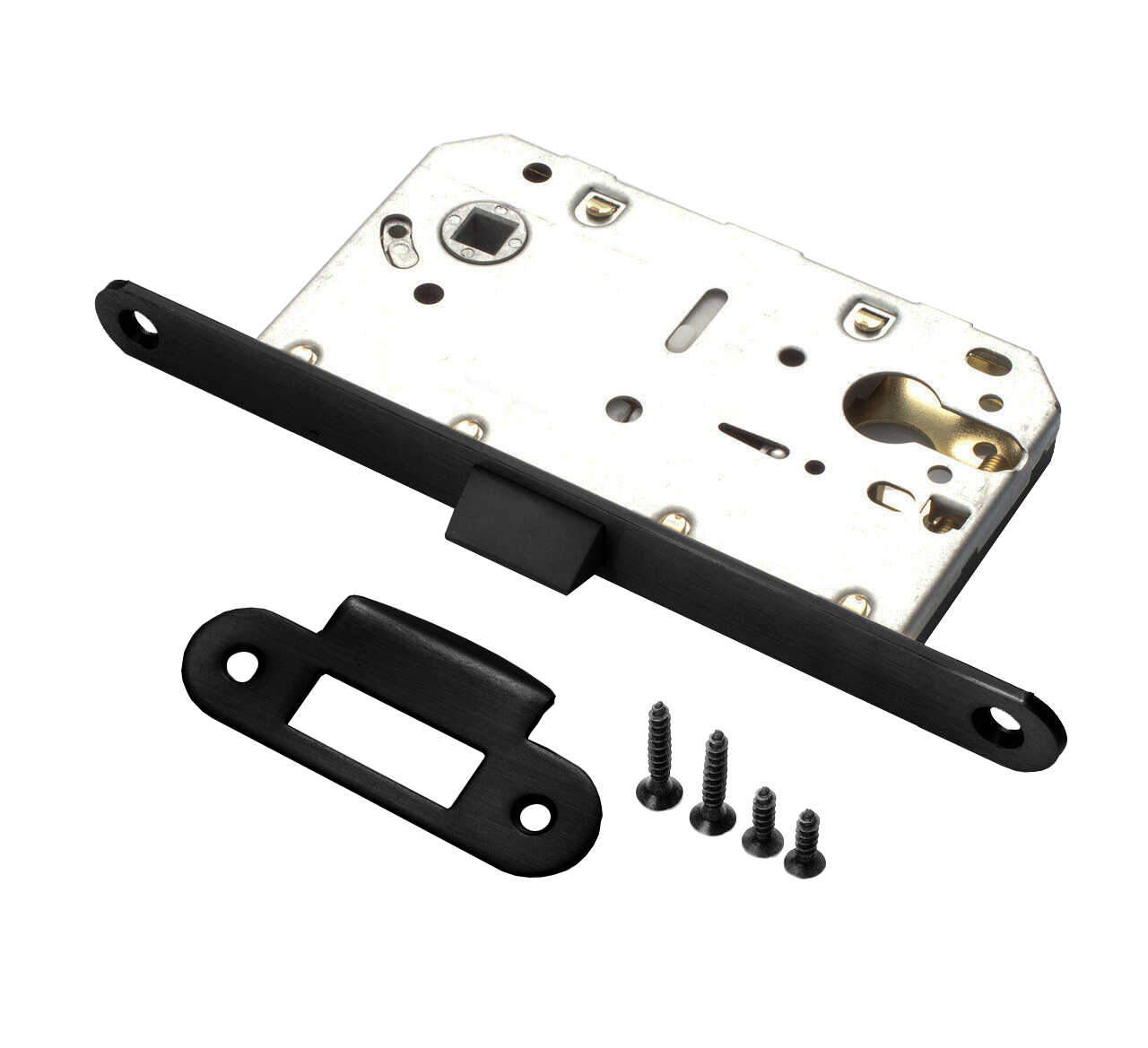 Замок под цилиндр Пуэрто B2B LB 85 pl Black, цвет черный