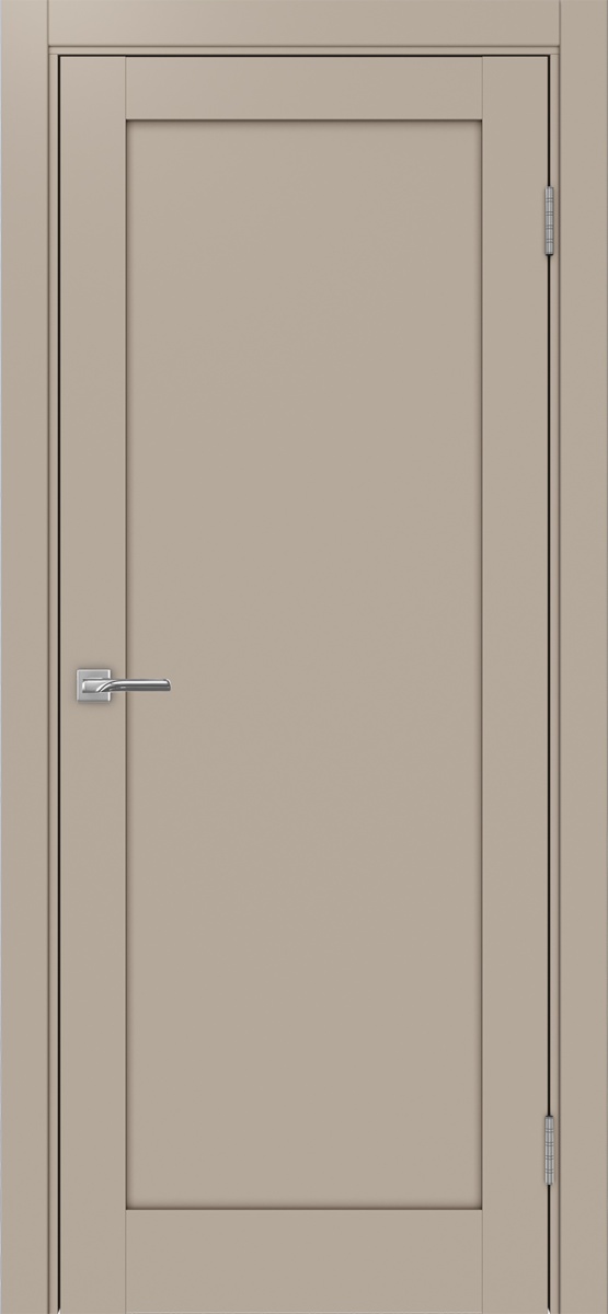 Дверь межкомнатная Оптима Порте Турин 501.1, цвет мокко, экошпон, глухая