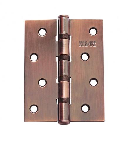 Петля врезная универсальная Буссаре B020-C 100X75X2.5-4BB-1AC, цвет медь (гарантия - 1 месяц)