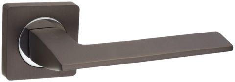 Ручка квадрат Пуэрто INAL 531-02 MBN, цвет никель черный матовый(графит) (гарантия - 5 лет)