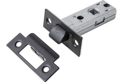 Защелка Ренц INL 5-45 plastic Black, цвет черный (гарантия - 12 месяцев)