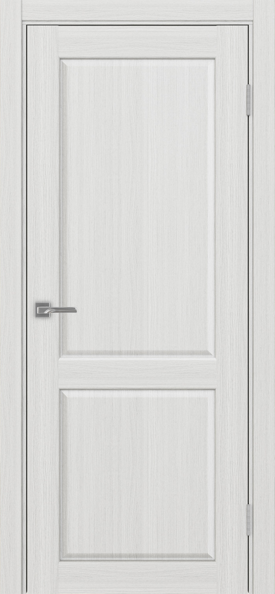 Дверь межкомнатная Оптима Порте Сицилия 702.11, цвет темный ясень, экошпон, глухая