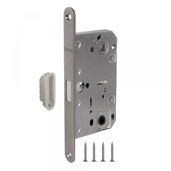Замок сантехнический магнитный Пунто ML96WC-50 SN, цвет никель матовый (гарантия - 12 месяцев)