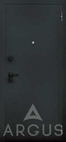 Сейф-дверь входная Аргус Люкс ДА-64 Блэк Стайл Асти, 2 замка, 2 мм металл, (графит букле+арктик эмалит) #2