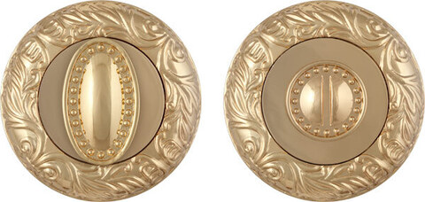 Завертка круг Фуаро BK6.R.SM58 (BK6 SM) GOLD-24, цвет золото 24К (гарантия - 12 месяцев)