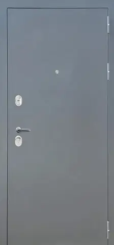 Теплая дверь входная FLY DOORS Аркан С6, 2 замка, 1,2 мм металл, (графит букле+велюто бианко) #2