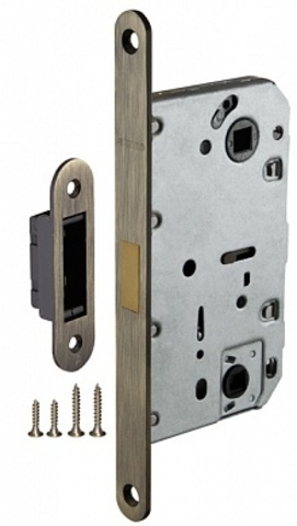 Замок сантехнический магнитный Фуаро MAGNM96WC-50 (M96WC-50) AB, цвет бронза (гарантия - 12 месяцев)