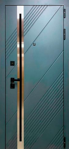 Дверь входная Страж 3К Айра, 2 замка, 1,2 мм металл, (веллют 486+бьянка) #2