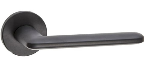 Ручка круг Пуэрто Ристретто INAL 546-06 slim B, цвет черный (гарантия - 5 лет)