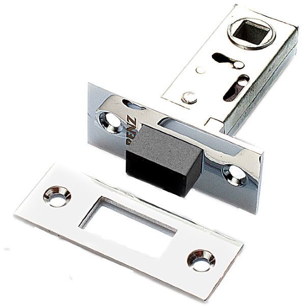 Защелка магнитная Ренц 18384, цвет хром блестящий (гарантия - 12 месяцев)