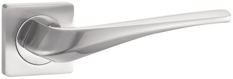Ручка квадрат Вантаж V10L, цвет хром матовый (гарантия - 12 месяцев)