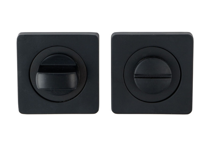 Завертка квадрат Инерта FZ14-196 BL, цвет черный к ручкам FZ14-157 BL, FZ14-241 D BL (гарантия - 12 месяцев)