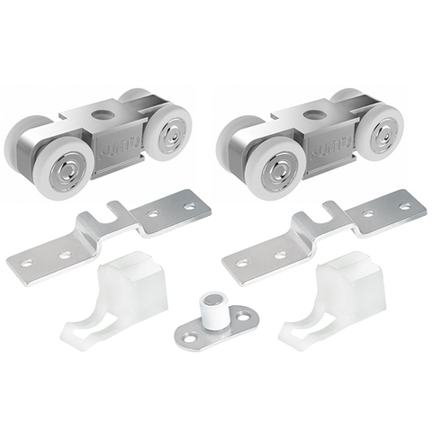 Комплект роликов для раздвижных дверей Пунто SLD.SoftLine.SET.rollers/55-4 (Soft LINE 55/4) (гарантия - 12 месяцев)