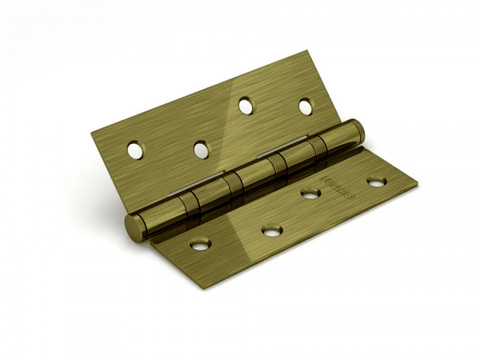 Петля врезная универсальная Фуаро IN4400U WAB (4BB 100x75x2,5), цвет бронза матовая (гарантия - 2 года)