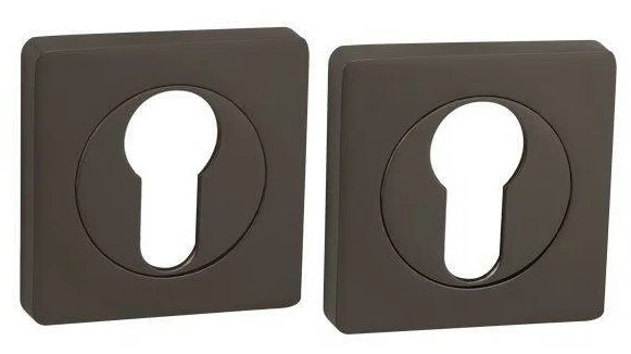 Накладка квадрат на цилиндр Инерта FZ14-HL GR, цвет графит (гарантия - 12 месяцев)