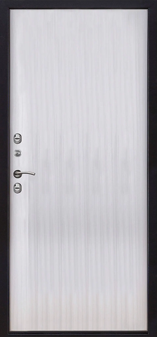 Теплая дверь входная Двери регионов Термо 3, 2 замка, 1,5 мм металл, (серебро антик темный+светлый венге) #3